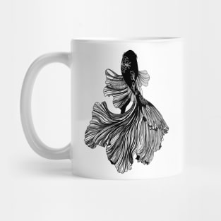 Siamese fighting fish Mug